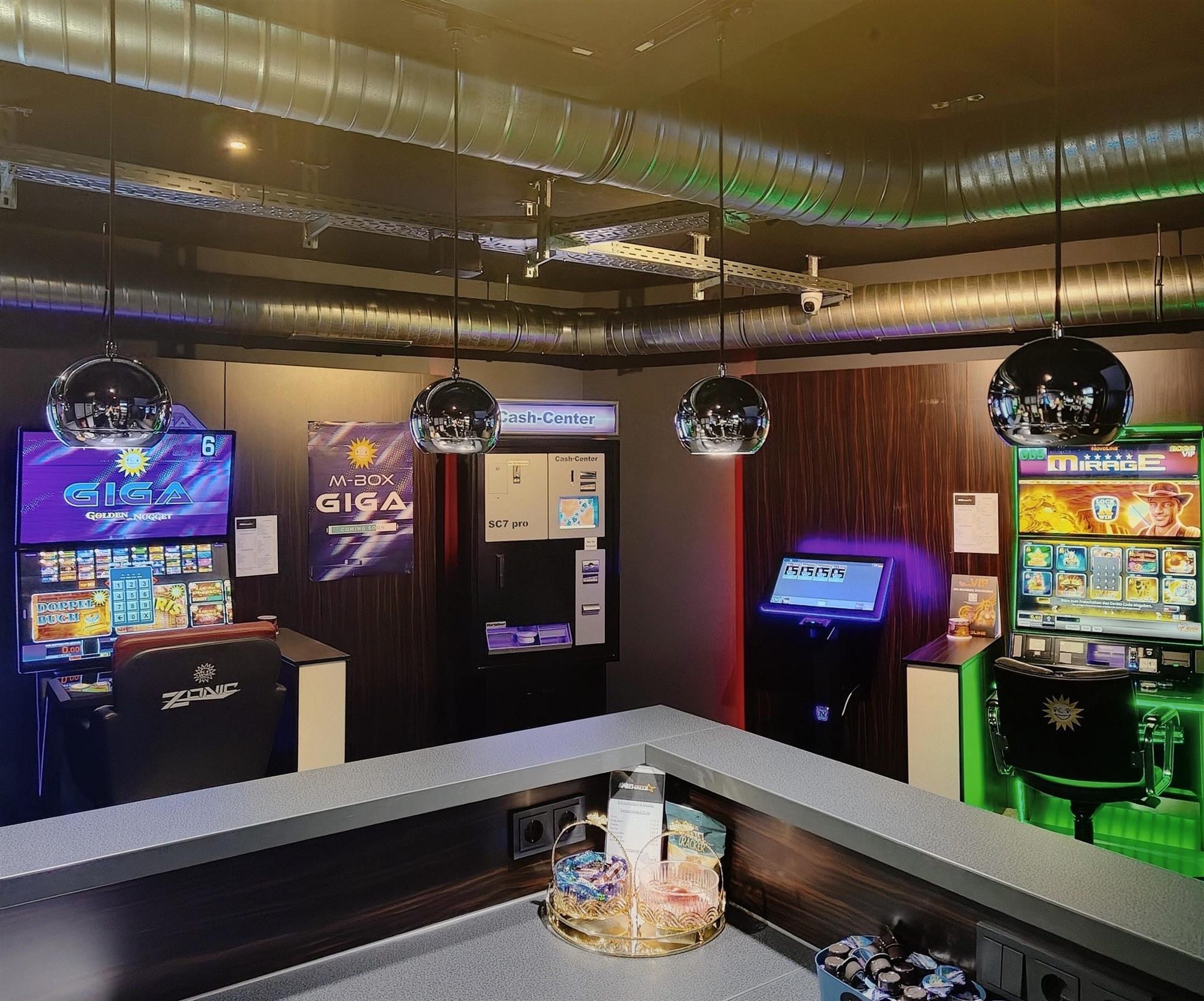 Cash-Center und Geldspielgeräte in der deine SPIELHALLE Haren