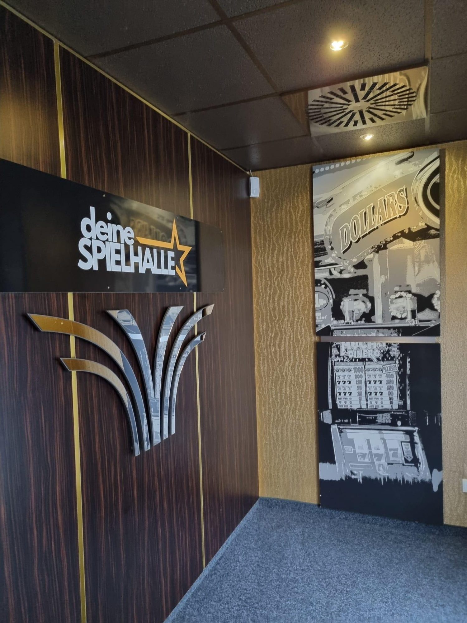 Empfangsbereich der Spielhalle Meppen, Schullendamm 30